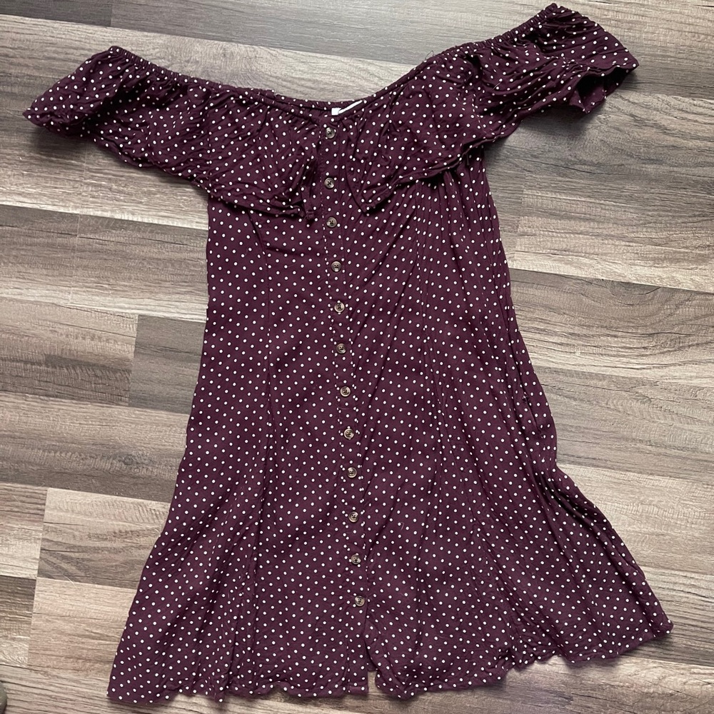 AE off the shoulder dress